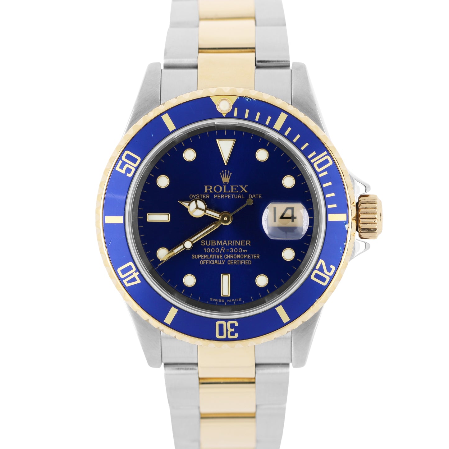 Rolex, Rolex Submariner, Submariner, Rolex Submariner Date, Submariner Date, Rolex 16613, 16613, Rolex 16613 Blue, Blue 16613, Bluesy, Rolex Bluesy, Rolex Two-Tone, Two Tone Submariner