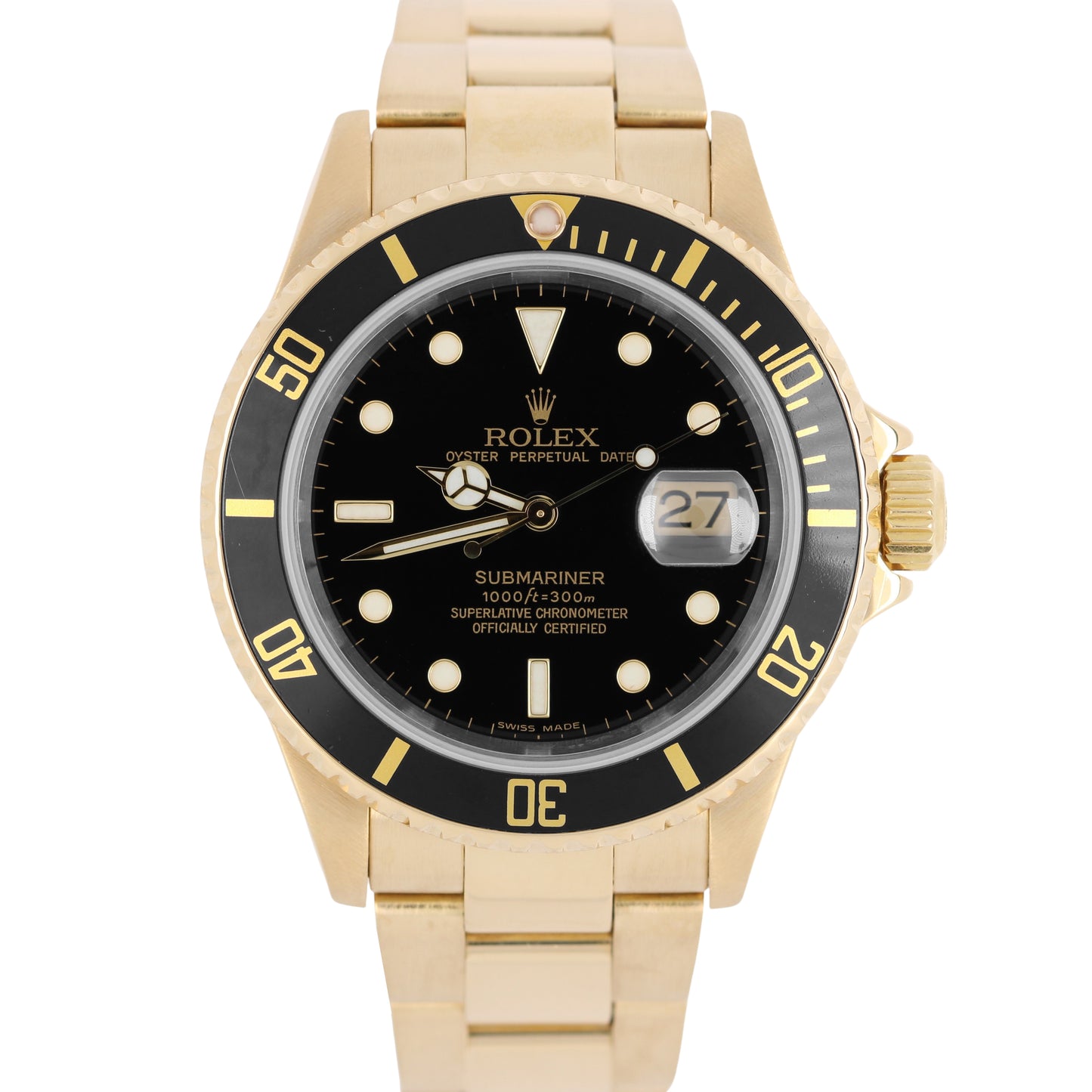 Rolex Submariner Date, Rolex Submariner, Submariner, Submariner Date, Rolex 18k Gold, 16618, 16618T, Rolex 16618, Rolex 16618T, Submariner 16618, Submariner 16618T