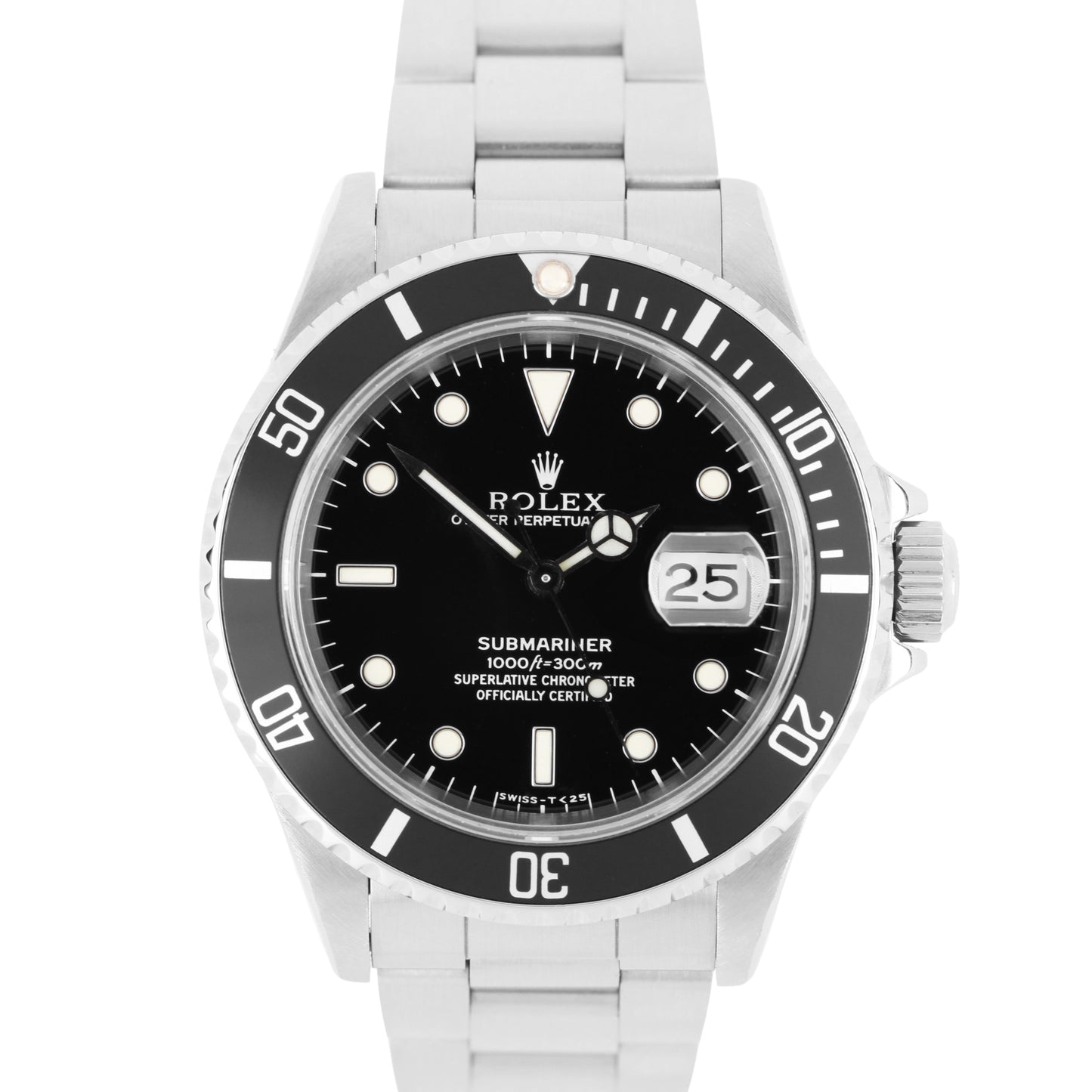 Rolex, Rolex Submariner, Submariner, Rolex Submariner Date, Submariner Date, Black Submariner, Rolex 16610, 16610