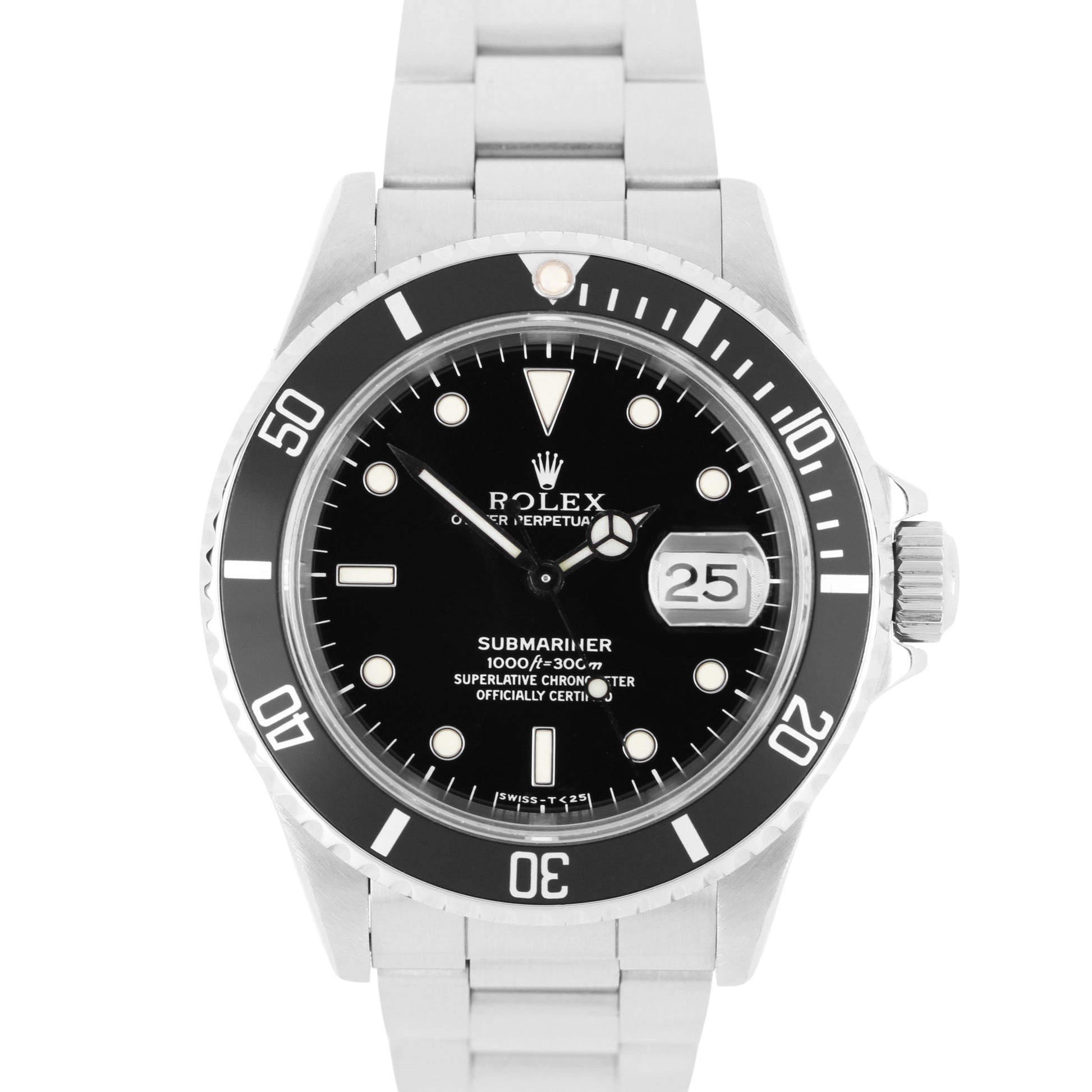 Rolex, Rolex Submariner, Submariner, Rolex Submariner Date, Submariner Date, Black Submariner, Rolex 16610, 16610