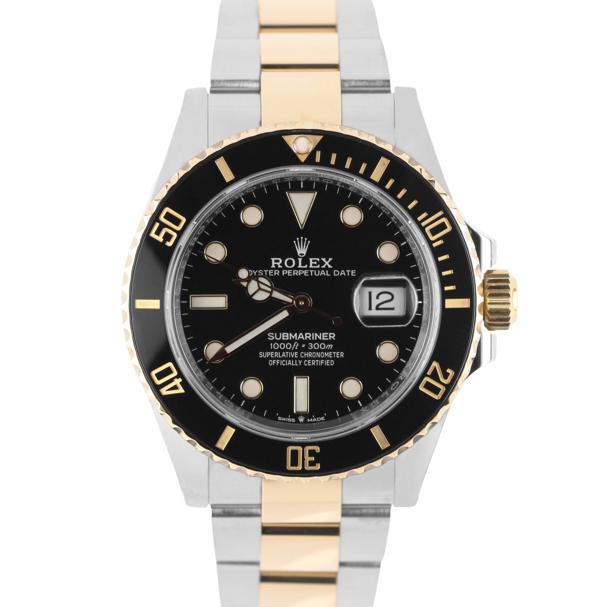Rolex. Rolex Submariner, Submariner, Submariner Date, Rolex Two-Tone, Rolex 18k Gold, Rolex Ceramic, Black Ceramic, Rolex 126613, 126613
