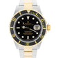 Rolex, Rolex Submariner, Submariner, Rolex Submariner Date, Submariner Date, Rolex NO-HOLES, No-Holes, Rolex Two-Tone, Two Tone Sub, Rolex Black Two-Tone, Black Submariner, Rolex 16613, 16613, Rolex 16613T, Rolex 16613 T, 16613T, 16613 T