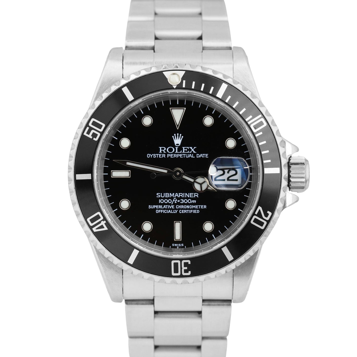 Rolex, Rolex Submariner, Submariner. Rolex Submariner Date, Submariner Date, Date, Rolex SWISS ONLY, SWISS ONLY, Rolex Submariner SWISS ONLY, Submariner SWISS ONLY, Rolex 16610, 16610