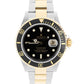 Rolex, Rolex Submariner, Submariner, Rolex Sub, Sub, Rolex Submariner Date, Submariner Date, Rolex Two-Tone, Two-Tone Submariner, Rolex Black Submariner, Black Two-Tone Submariner, Rolex 16613, 16613