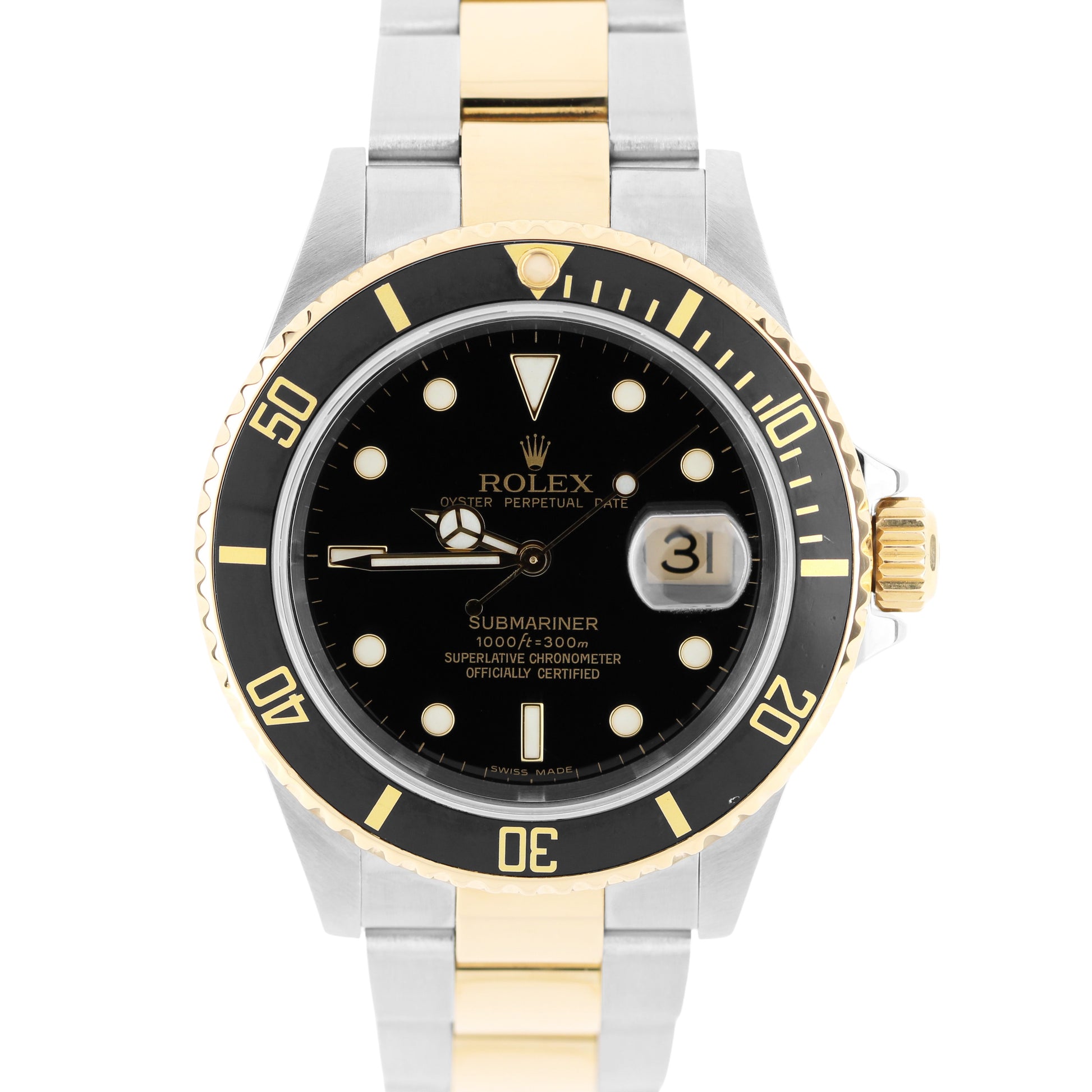 Rolex, Rolex Submariner, Submariner, Rolex Sub, Sub, Rolex Submariner Date, Submariner Date, Rolex Two-Tone, Two-Tone Submariner, Rolex Black Submariner, Black Two-Tone Submariner, Rolex 16613, 16613