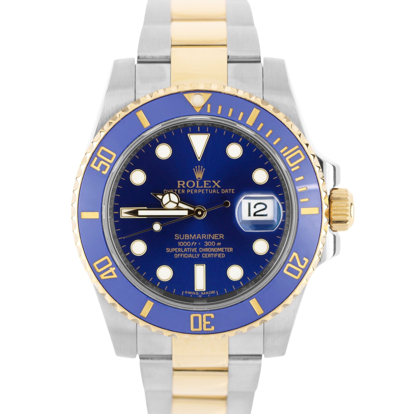 Rolex, Rolex Submariner, Submariner, Rolex Submariner Date, Submariner Date, Rolex Two Tone, Rolex Blue Sub, Rolex Bluesy, Bluesy, Rolex 116613, 116613