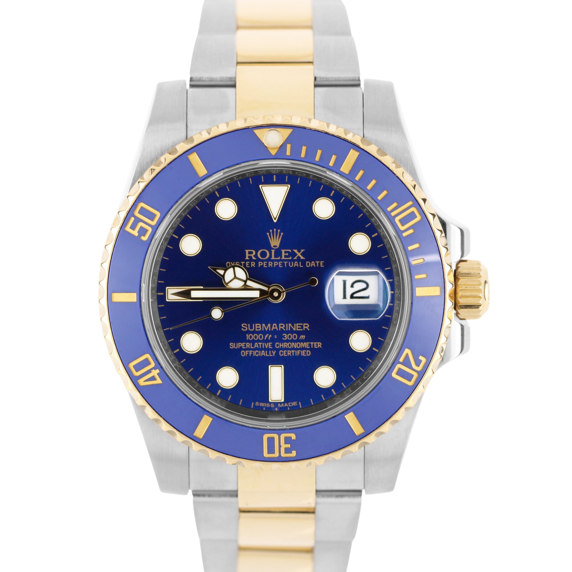 Rolex, Rolex Submariner, Submariner, Rolex Submariner Date, Submariner Date, Rolex Two Tone, Rolex Blue Sub, Rolex Bluesy, Bluesy, Rolex 116613, 116613