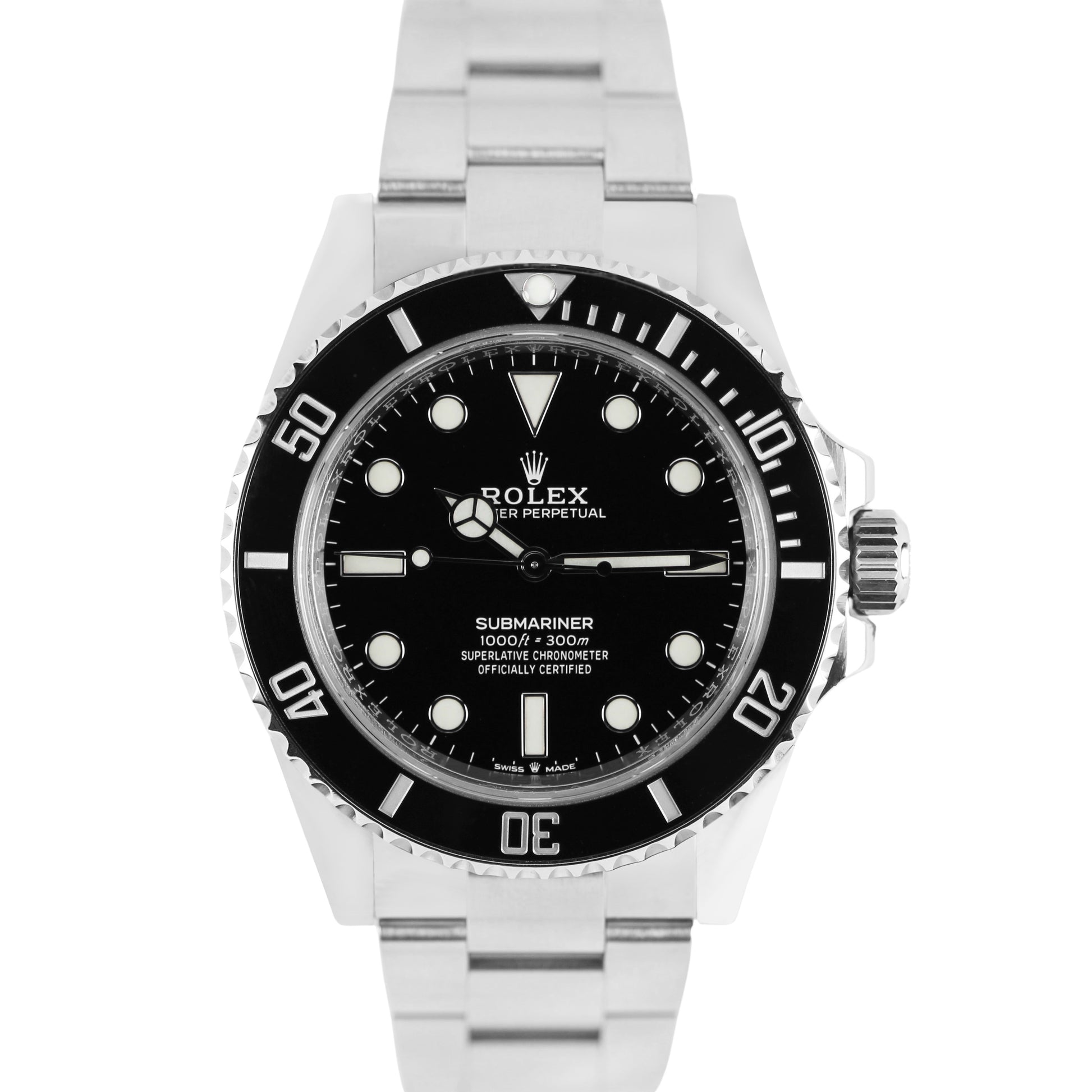 Rolex, Rolex Submariner, Submariner, Submariner o Date, Rolex No Date, Black Submariner, Rolex 124060, 124060
