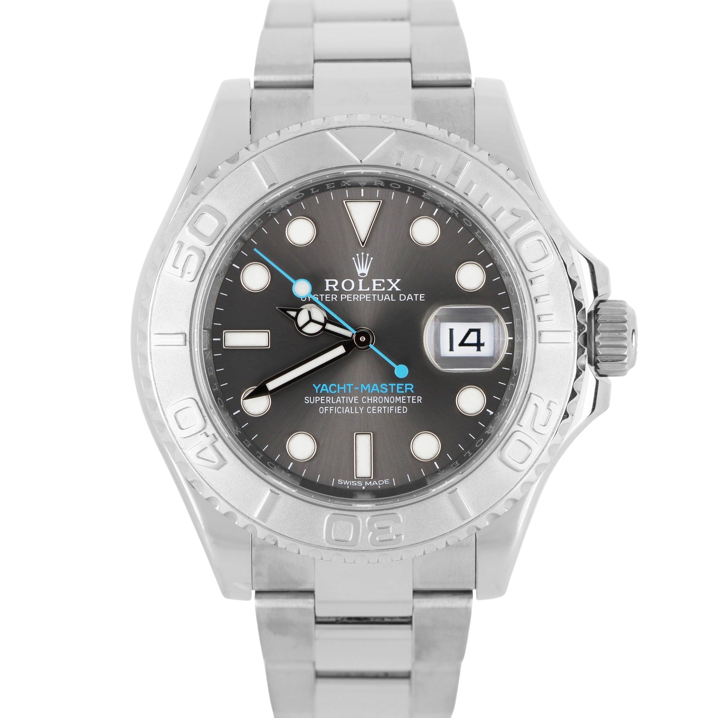 Rolex, Rolex Yacht-Master, Rolex Yachtmaster, Yacht-Master, Yachtmaster, Rolex 116622, 116622, Rolex Rhodium, Rhodium, Rhodium Yacht-Master, Rolex Platinum, Platinum Bezel
