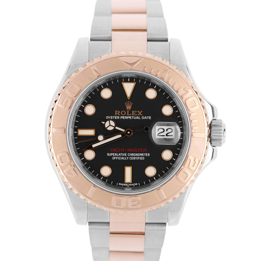 Rolex, Rolex Yacht-Master, Yacht-Master, Rolex 18k Rose Gold, Rose Gold Yacht-Master, Black Rose Gold YachtMaster, Rolex 126621, 126621