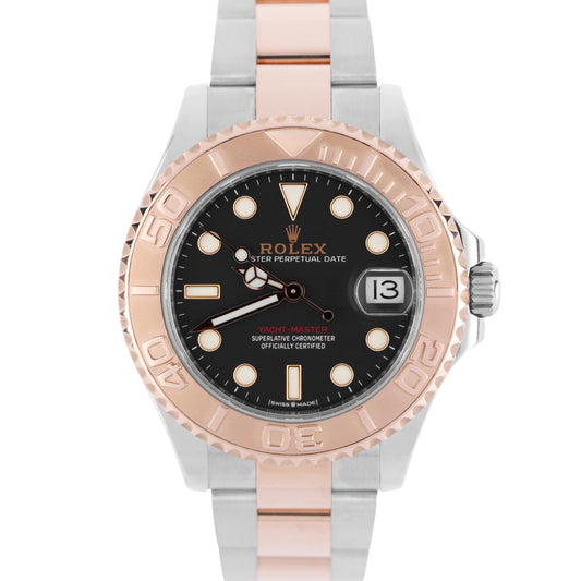 Rolex, Rolex Yacht-Master, Yacht-Master, Rolex Yacht master, Yacht master, Rolex 268621, 268261, Rolex Two-Tone, Two-Tone Yacht-Master, Rose Gold Rolex, Rose Gold Yacht-Master, Two-Tone Rose Gold, Two-Tone Rose Gold Yacht-Master, Black Yacht-Master