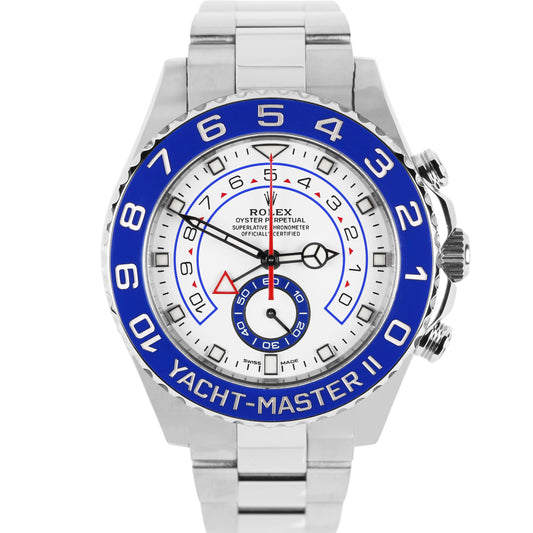 Rolex, Rolex Yacht-Master, Yacht-Master, Rolex Yacht-Master II, Yacht-Master II, Rolex Yacht-Master 2, Yacht-Master 2, Yacht-Master White Blue, Yacht-Master New Hands, Yacht-Master Mercedes, Yacht-Master Mercedes Hands, New Hands, Mercedes, Mercedes Hands, Rolex 116680, 116680