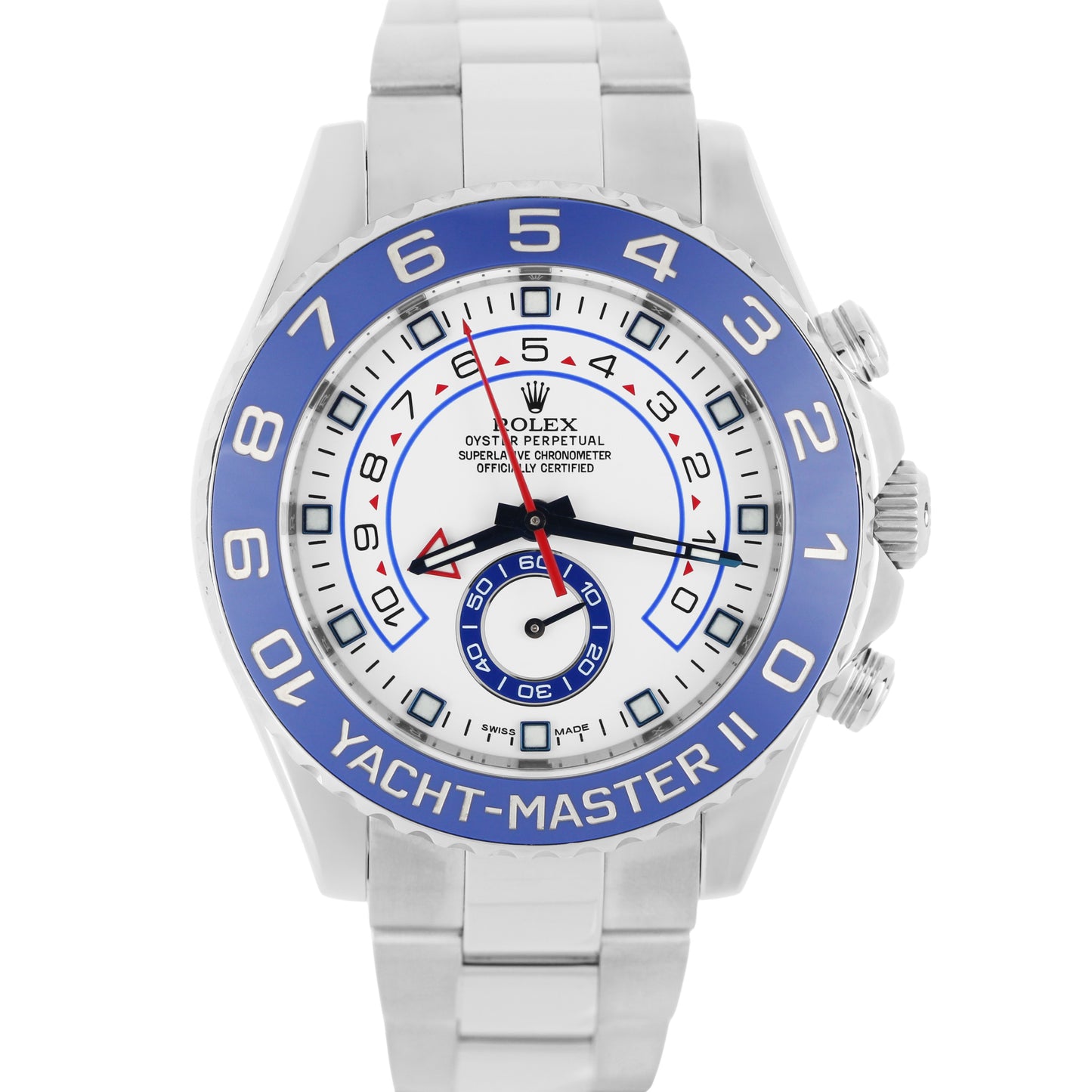 Rolex, Rolex Yacht-Master, Yacht-Mater, Rolex Yacht-Master II, Yacht-Master II, Yacht-Master 2, Rolex Regatta, Regatta Watch, Regatta, Yacht-Master Blue Hands, Rolex 116680, 116680