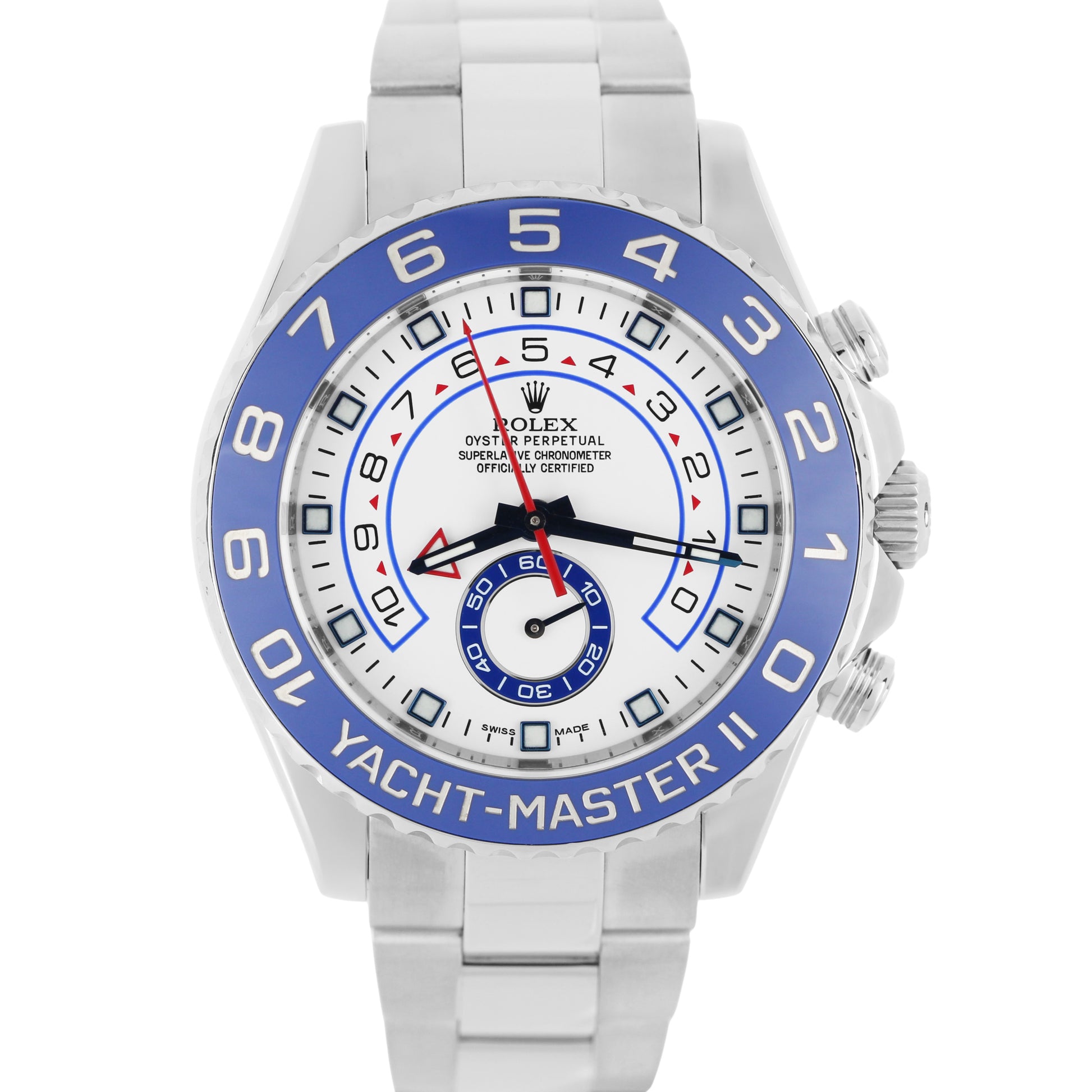 Rolex, Rolex Yacht-Master, Yacht-Mater, Rolex Yacht-Master II, Yacht-Master II, Yacht-Master 2, Rolex Regatta, Regatta Watch, Regatta, Yacht-Master Blue Hands, Rolex 116680, 116680
