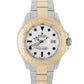 Rolex,Rolex Yachmaster, Rolex Yacht-Master, Yachtmaster, Yacht-Master, Rolex Two-Tone, Two Tone Yachtmaster, Two Tone Yacht-Master, White Black Yacht-Master, White Dial Black Markers, Rolex White Dial, Rolex 16623, 16623