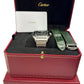 2024 PAPERS Cartier Santos-Dumont GREEN Stainless Steel WSSA0062 4072 39.8mm BOX