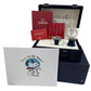NEW PAPERS Omega Speedmaster SILVER SNOOPY AWARD BLUE 310.32.42.50.02.001 BOX