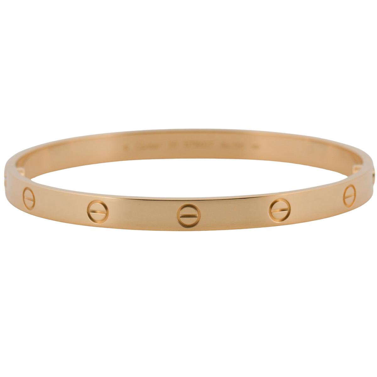 Cartier Love Bracelet Size 20 18K Yellow Gold Box