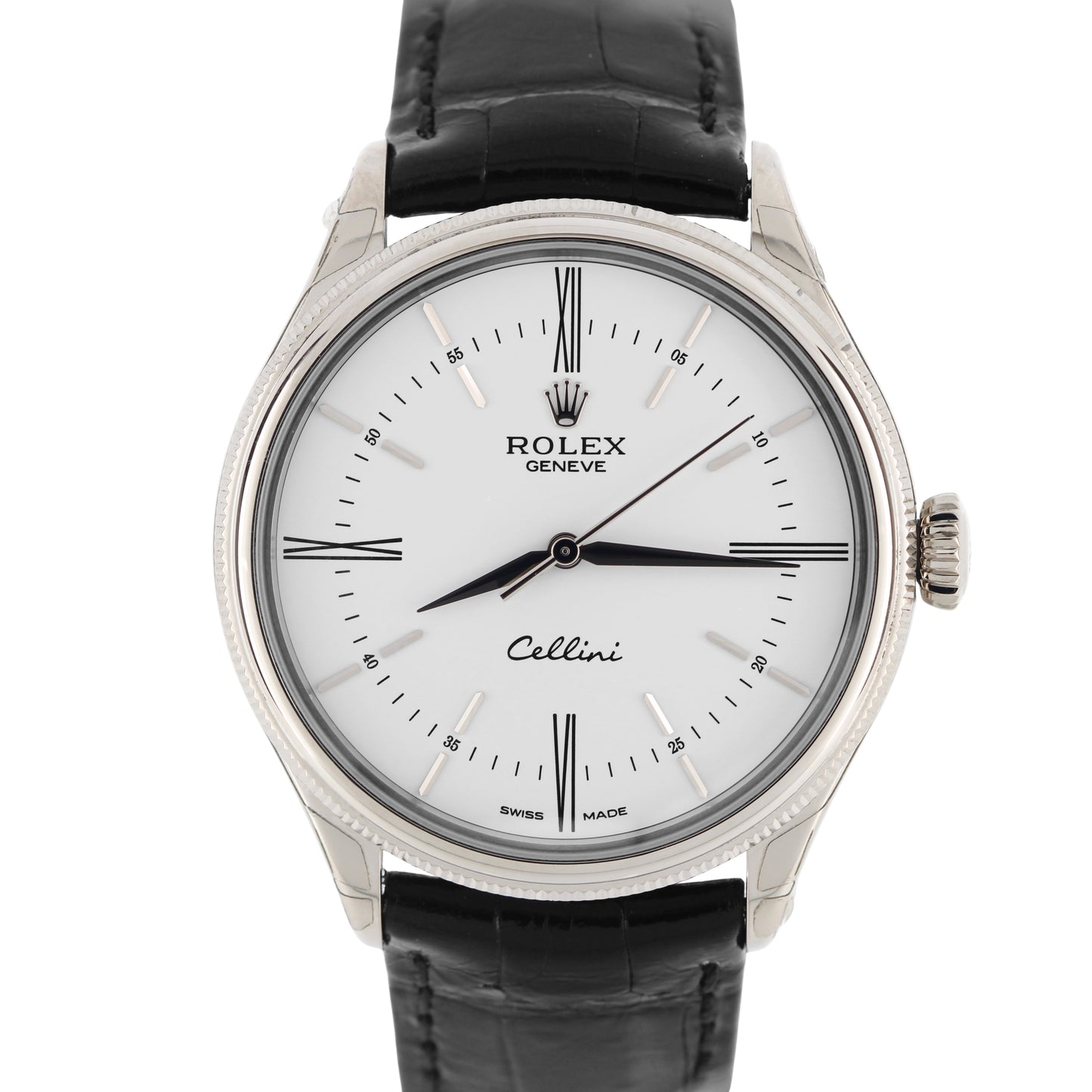 Stickered, Stickered Rolex, Rolex, Rolex Cellini, Cellini, Rolex White Gold, Rolex 18k, Rolex Cellini 18k White Gold, White Gold Cellini, Rolex 50509, 50509
