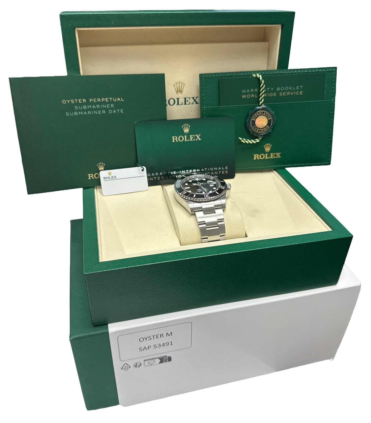 NEW JUNE 2026 Rolex Submariner 41mm Date Stainless Steel Ceramic 126610 LN BOX