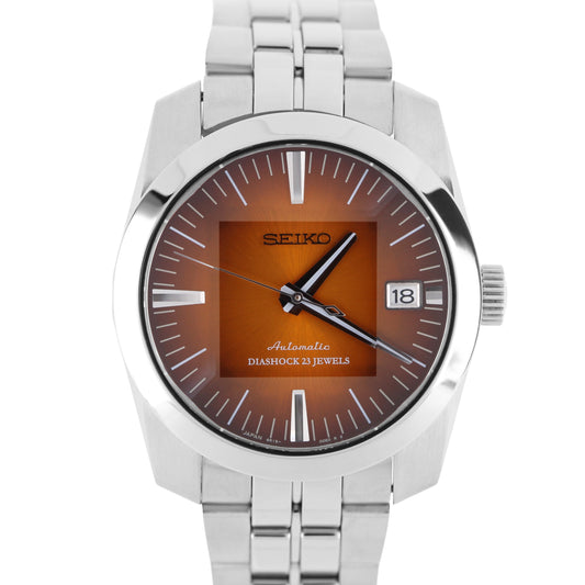 Seiko, Seiko SARB005, SARB005, SARB, Seiko SARB, Seiko Faceted Crystal, Faceted Crystal, Faceted, Seiko Orange, Seiko Sunburst, Seiko Orange Sunburst, Orange, Sunburst, Orange Sunburst