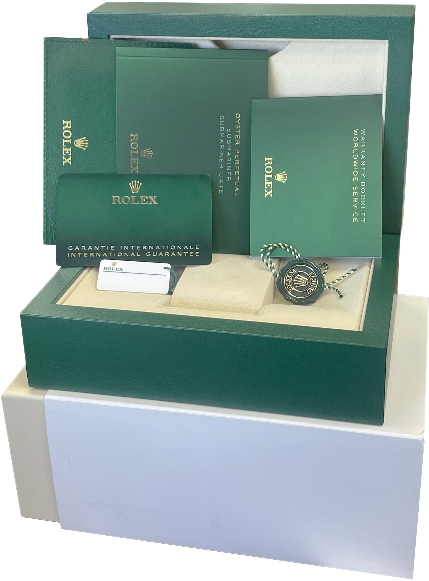 NEW AUG 2024 PAPERS Rolex Submariner 41mm Kermit Green Steel Watch 126610 LV BOX