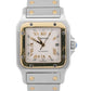 UNPOLISHED Cartier Santos Galbee 29mm ROMAN 18K Steel Automatic 2319  W20041C4