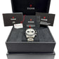 PAPERS Tudor Black Bay Chrono 41mm PANDA White Stainless Steel 79360 N BOX