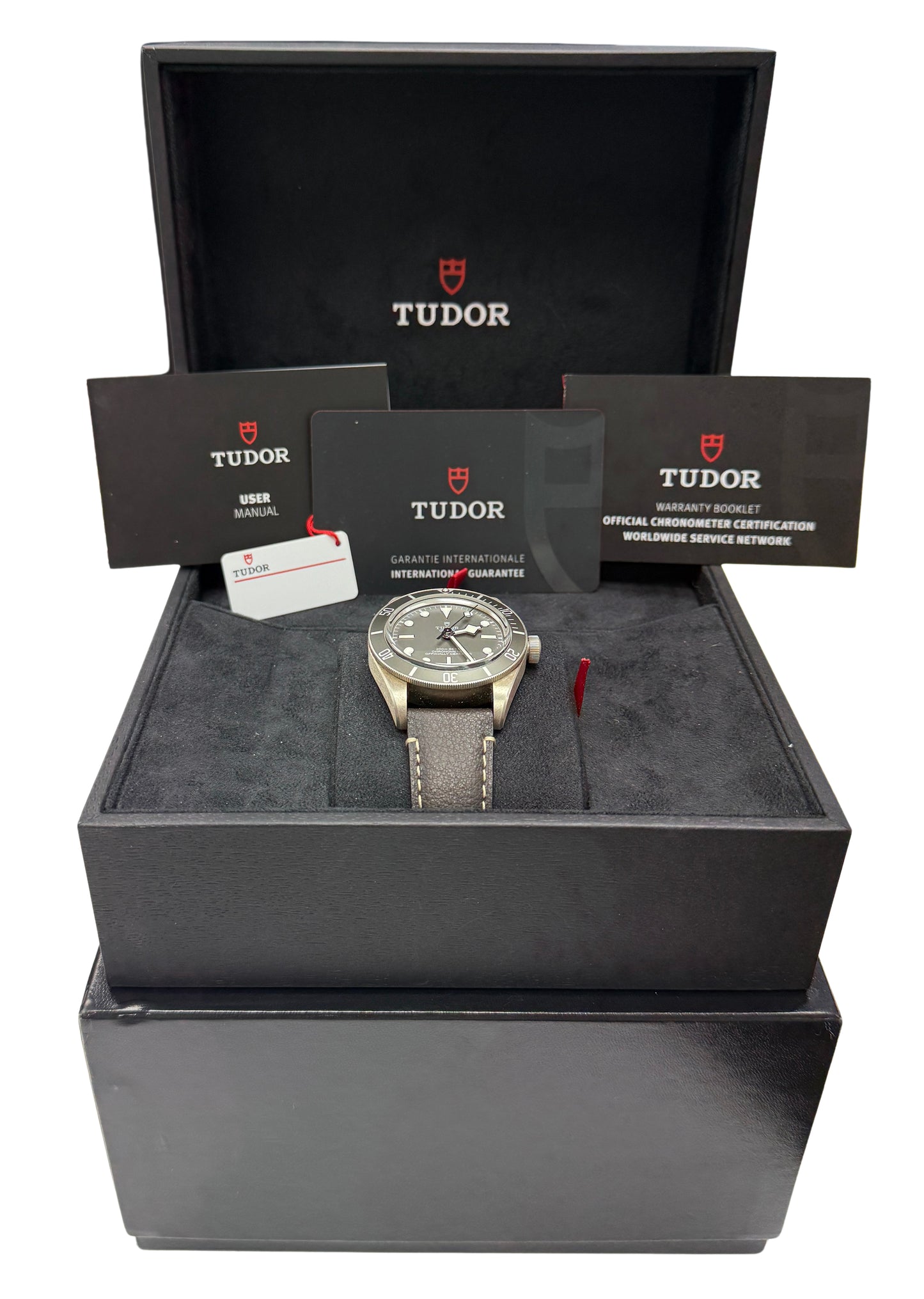 2021 Tudor Black Bay 58 79010SG 925 Sterling Silver Leather 39mm Box Papers
