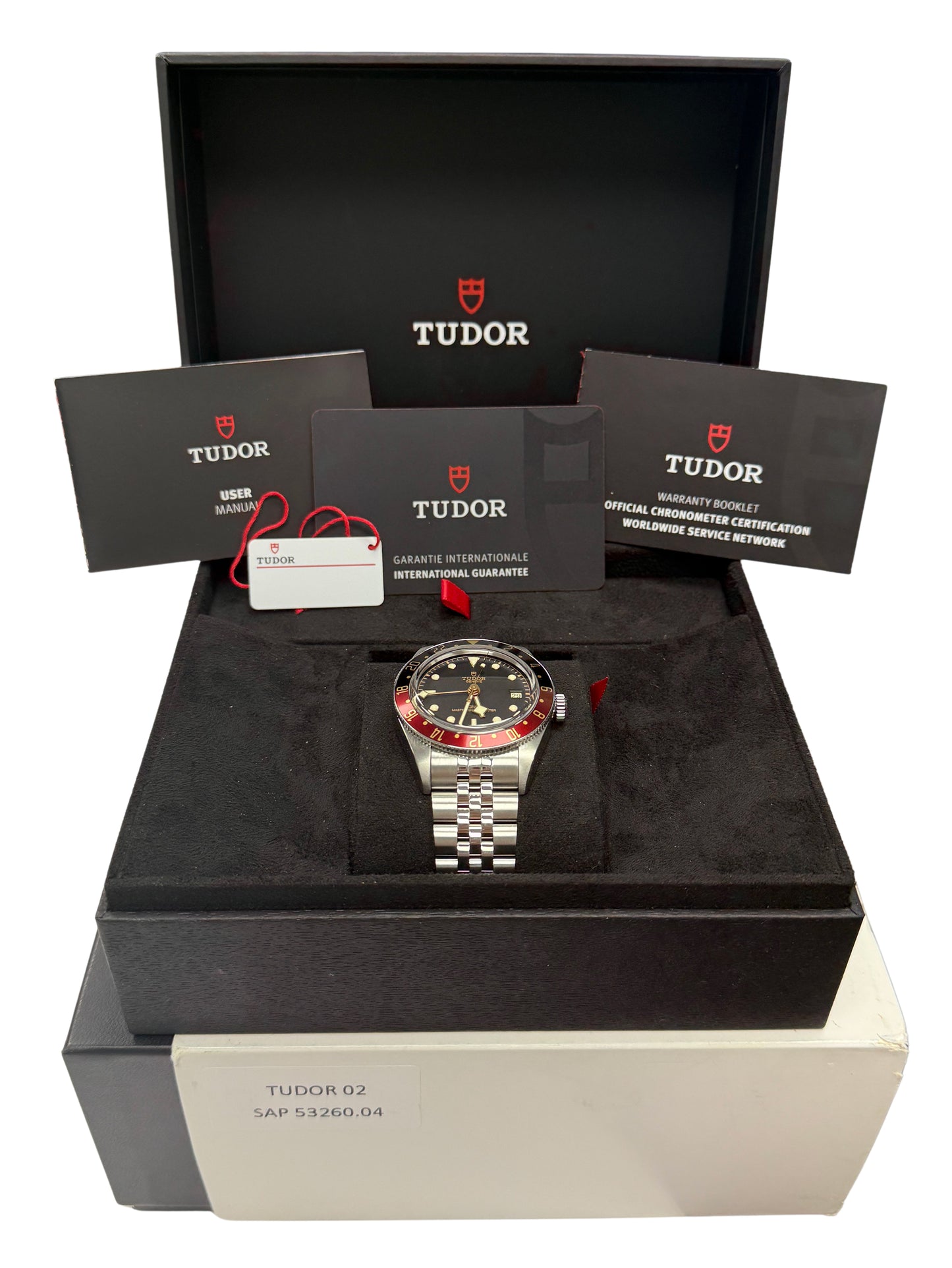 2026 PAPERS Tudor Black Bay 58 GMT Red COKE 39mm JUBILEE 7939G1A0NRU Watch BOX