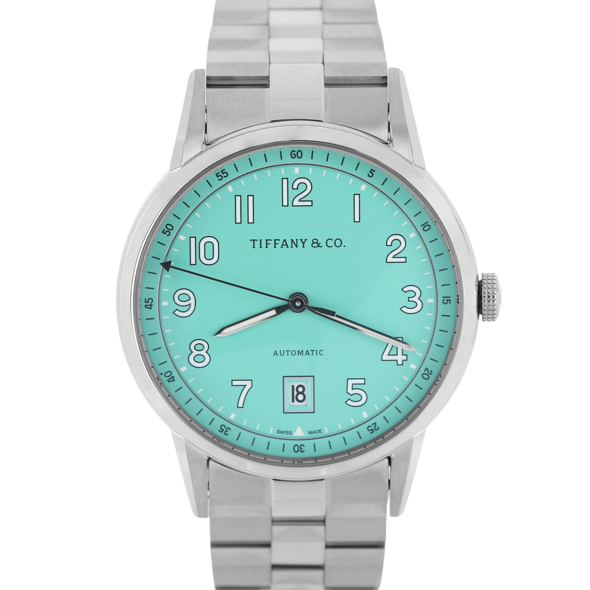 Tiffany & Co, Tiffany, Tiffany & Co CT60, CT60, Tiffany Blue, Tiffany & Co Blue, Blue Arabic, CT60 3-Hand