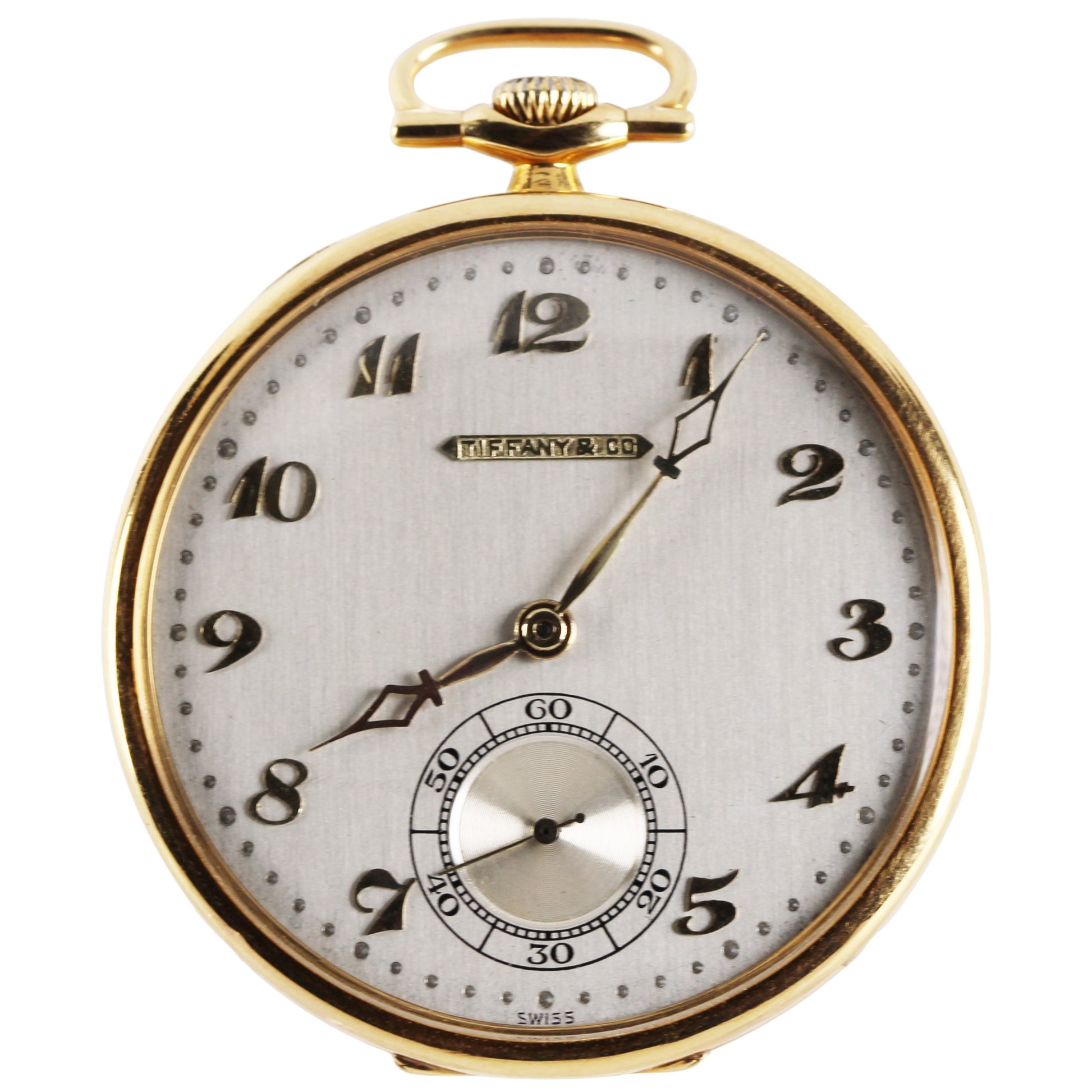 Tiffany & Co, Tiffany & Co Longines, Longines, Tiffany & Co 18k Gold, 18k Gold Pocket Watch, Tiffany & Co Pocket Watch, Longines Pocket Watch, Tiffany & Co Longines Pocket Watch, Open-Face, Open Face, Open-Face Pocket Watch, Tiffany & Co Open Face Pocket Watch