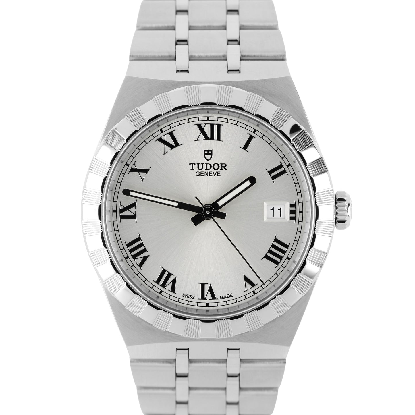 Tudor, Tudor Royal, Royal, Tudor Silver Dial, Tudor Silver, Silver Dal, Tudor Roman, Tudor Silver Roman, Tudor Silver Roman Numeral, Silver Roman, Roman, Silver Roman Numeral, Roman Numeral, Tudor Notched, Tudor Notched Bezel, Notched, Notched Bezel, Tudor 28500, 28500