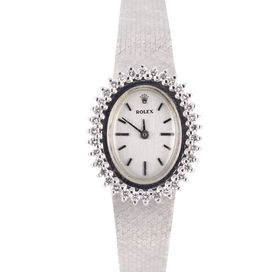 Vintage, Vintage Watch, Vintage Rolex, Rolex 14k Gold, Rolex 14k White Gold, White Gold Rolex, Gold Rolex, Rolex DIAMOND, Rolex Diamond Bezel, Rolex 8330, 8330