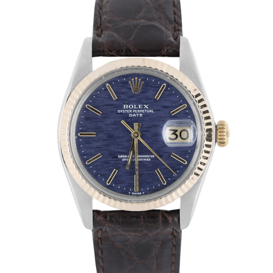 Vintage, Vintage Watch, Vintage Rolex, Rolex OP, OP, Rolex Oyster Perpetual, Oyster Perpetual, Rolex OP Date, Rolex Oyster Perpetual Date, OP Date, Oyster Perpetual Date, Rolex 1500, 1500, Rolex Blue Mosaic, Blue Mosaic, Mosaic, Mosaic Dial, Blue Shantung, Rolex Mosaic, Rolex Shantung, Shantung, Shantung Dial, Rolex Brick, Brick Dial, Blue Brick, Rolex Blue Brick