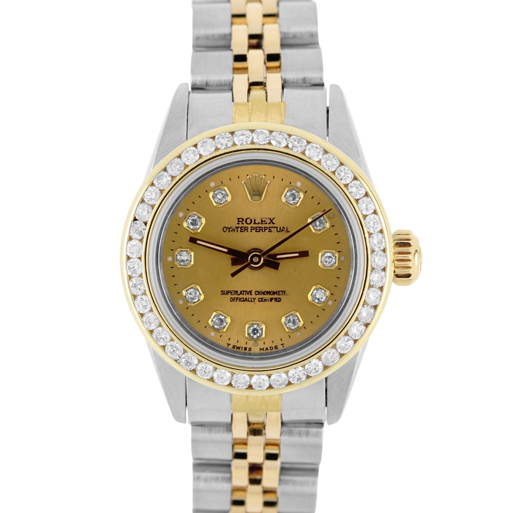 Rolex, Vintage, Vintage Rolex, Vintage OP, OP, Rolex OP, Rolex Oyster Perpetual, Vintage Oyster Perpetual, Oyster Perpetual, Two Tone Role, Two Tone OP, Two Tone Oyster Perpetual, Rolex DIAMOND, DIAMOND Oyster Perpetual, Rolex 67193, 67193