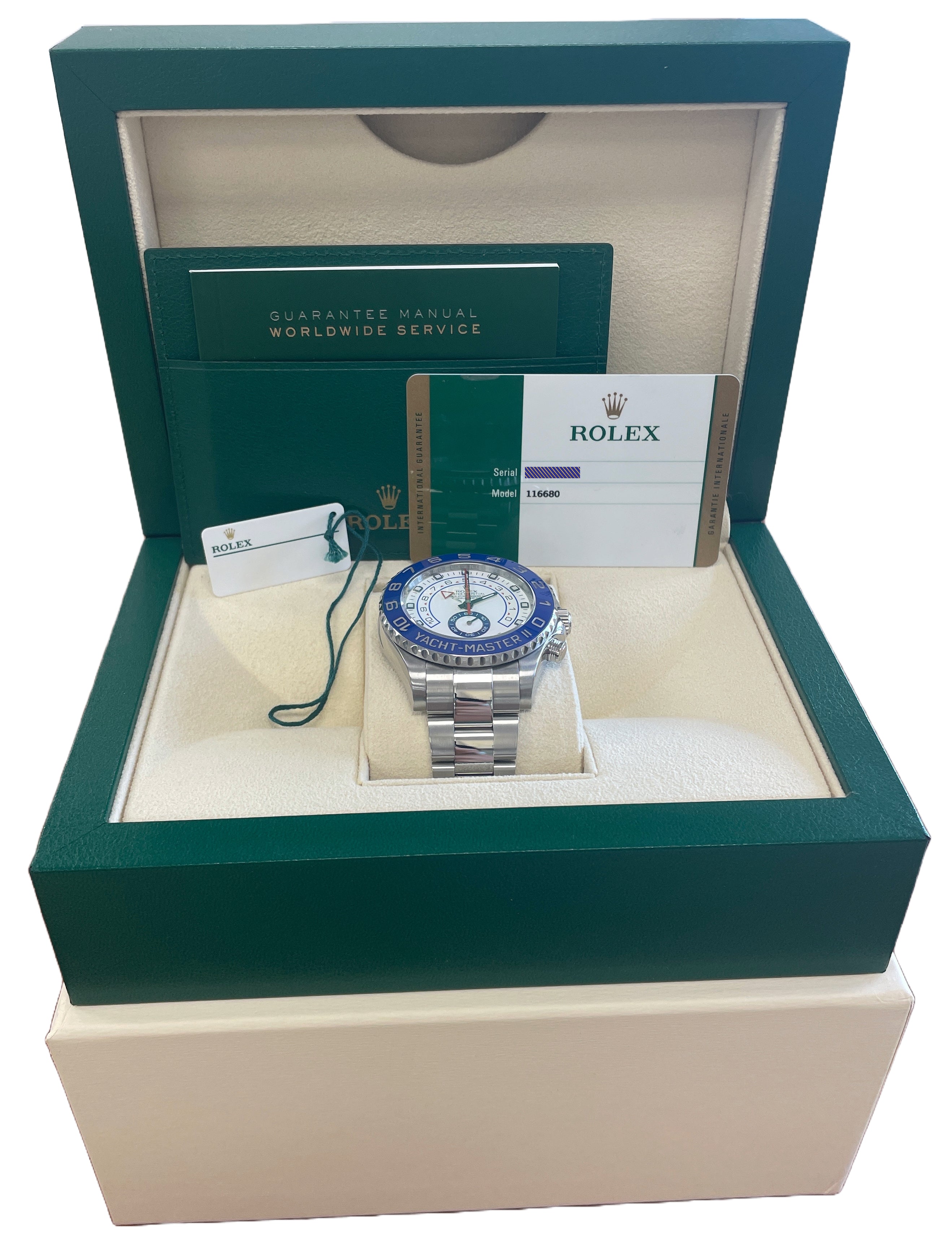 Rolex Yacht Master II Steel Box