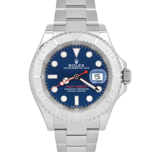 NEW APRIL 2023 PAPERS Rolex Yacht-Master 40mm BLUE Stainless Steel 126622 B+P