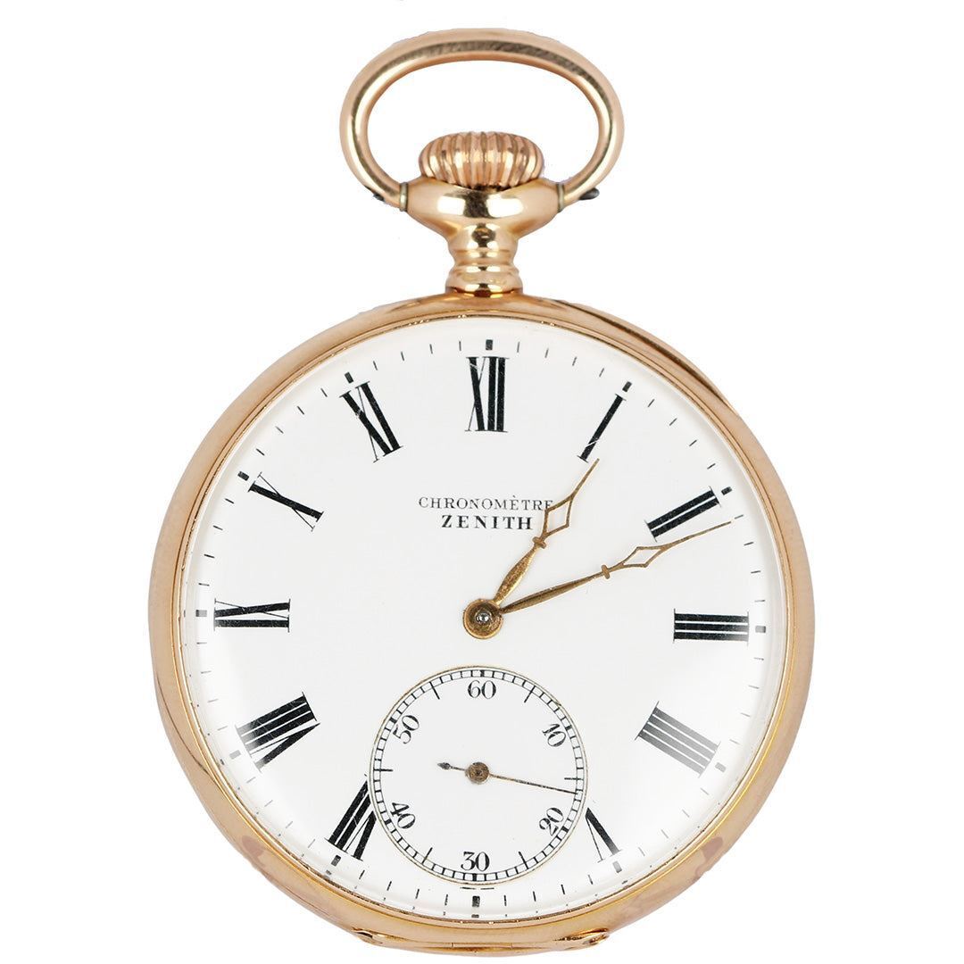 Zenith, Zenith, Pocket Watch, Zenith Gold Pocket Watch, Gold Pocket Watch, Pocket Watch, Zenith Chronometre, Zenith Grand Prix, Grand Prix, Zenith 179293, 179293