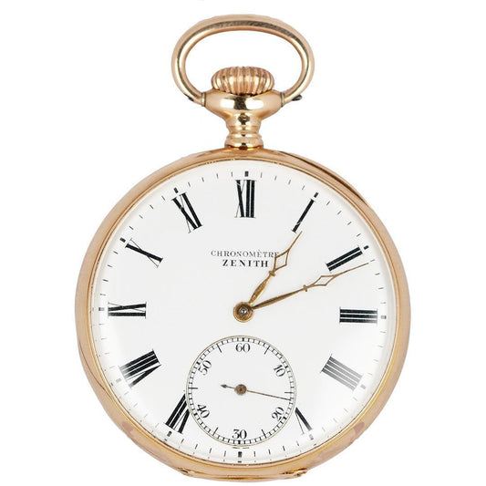 Zenith, Zenith, Pocket Watch, Zenith Gold Pocket Watch, Gold Pocket Watch, Pocket Watch, Zenith Chronometre, Zenith Grand Prix, Grand Prix, Zenith 179293, 179293