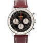 PAPERS Breitling Navitimer B01 43mm Steel BLACK Chronograph Watch AB0120 BOX