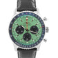 2022 PAPERS Breitling Navitimer B01 TEAL Green 43mm Stainless Leather AB0138 BOX