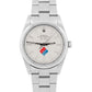 UNPOLISHED 1999 Rolex Oyster Perpetual Air-King SILVER DOMINOS Steel 34mm 14000