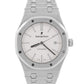 Unpolished Audemars Piguet Royal Oak 15400ST White 41mm Steel Watch Box Papers