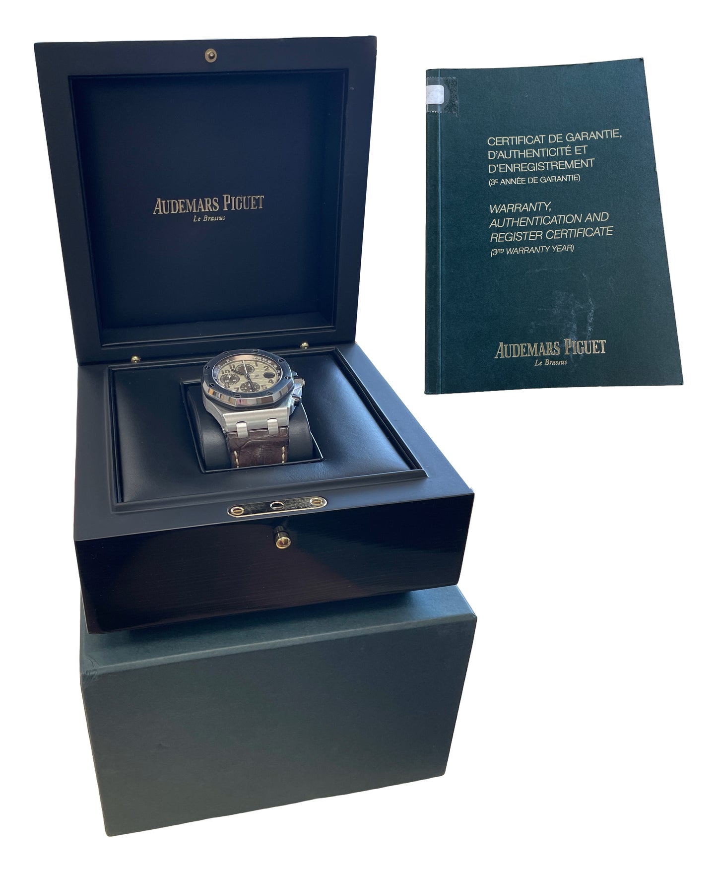 PAPERS Audemars Piguet Royal Oak Offshore SAFARI 42mm 26470ST.OO.A801CR.01 BOX