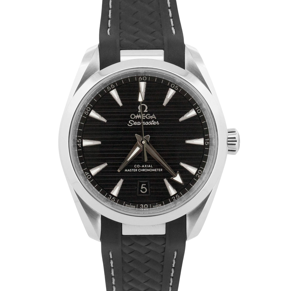 Omega Seamaster Aqua Terra 150M 220.12.38.20.01.001 Black Rubber 38mm Watch Box