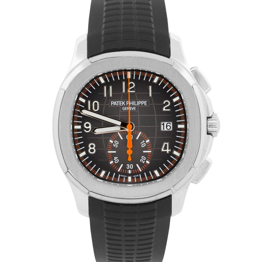 2022 Patek Philippe Aquanaut Charcoal Gray Steel 42.2mm 5968A-001 Box Papers