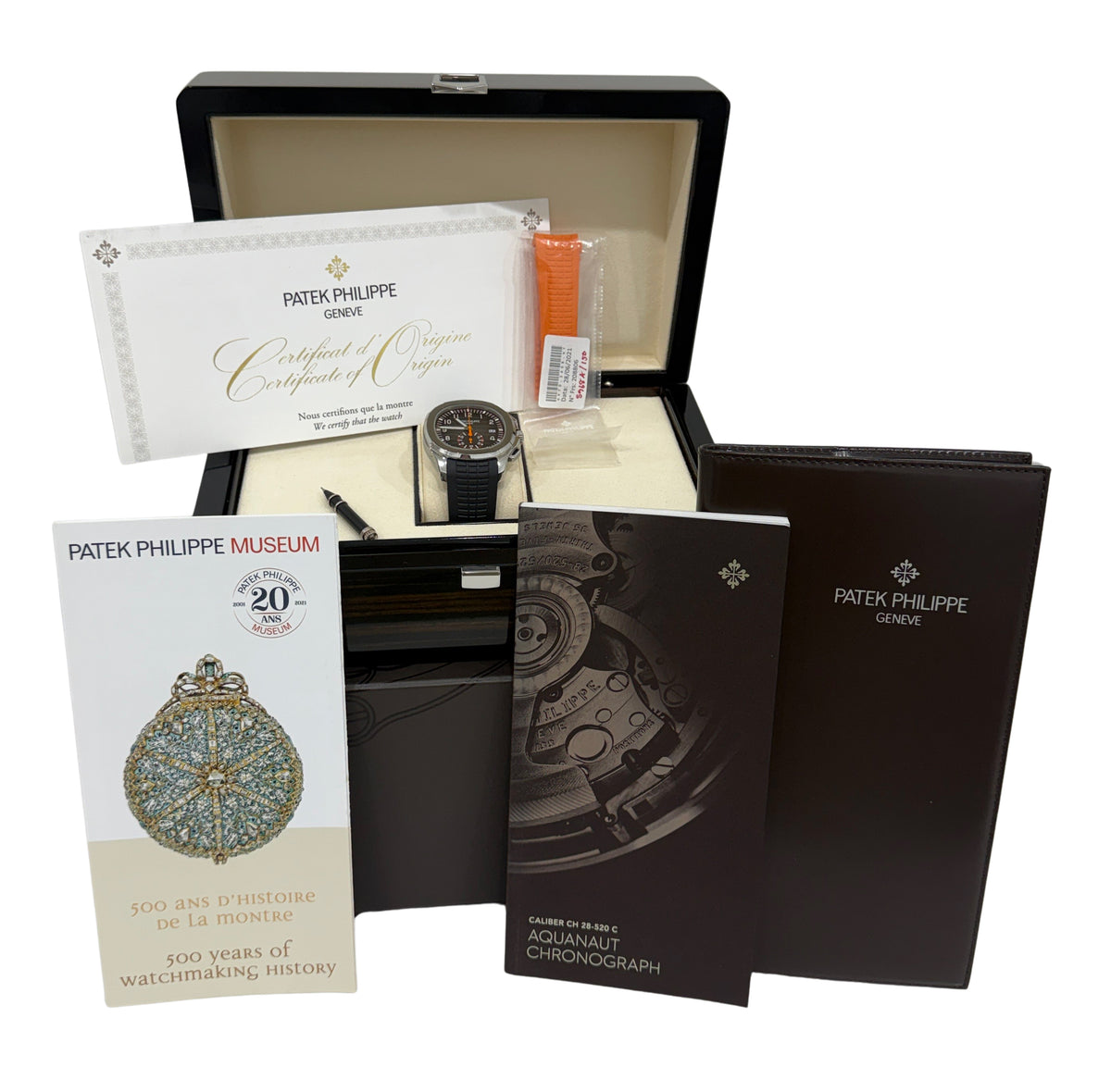2022 Patek Philippe Aquanaut Charcoal Gray Steel 42.2mm 5968A-001 Box Papers