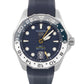 NEW PAPERS Tag Heuer Aquaracer GMT 300 Blue Rubber Steel WBP2010.FT6198 43mm BOX