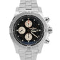 Breitling Super Avenger A13370 Chronograph Black 48mm Stainless Steel Box Papers